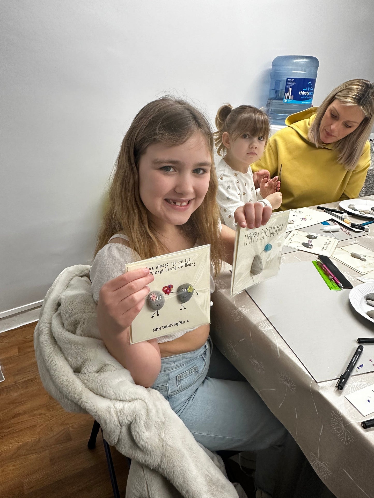 MK Handmade & Vintage Pebble Card Workshops 8th June 2024