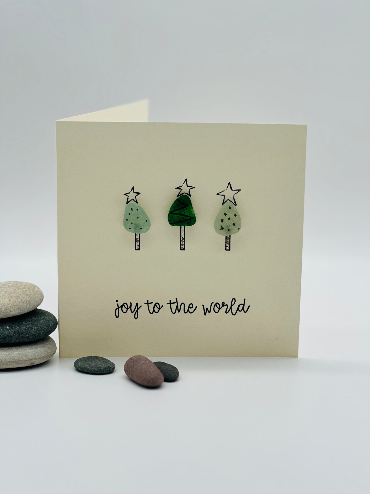 Christmas Pebble Cards