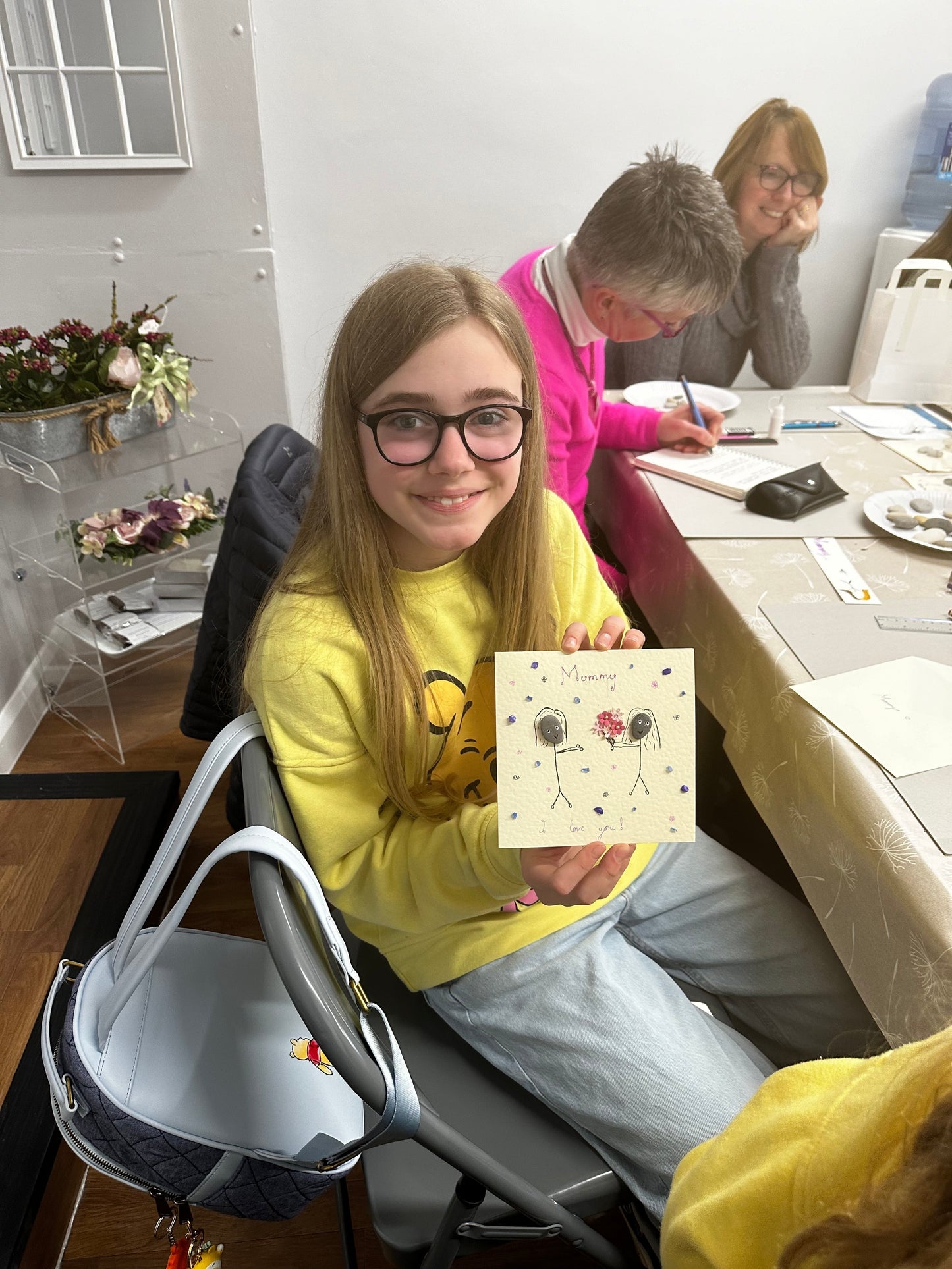 MK Handmade & Vintage Pebble Card Workshops 8th June 2024