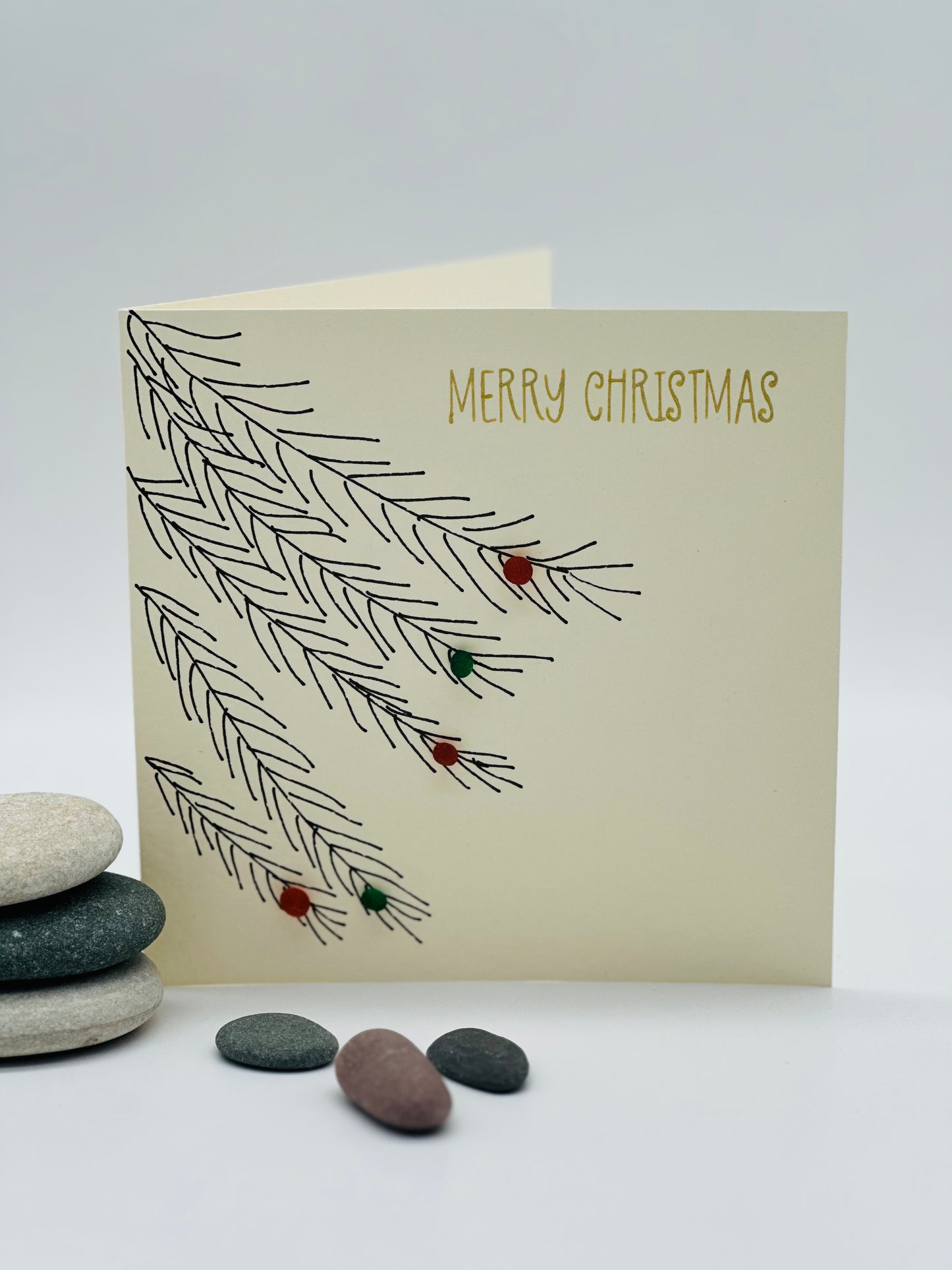 Christmas Pebble Cards
