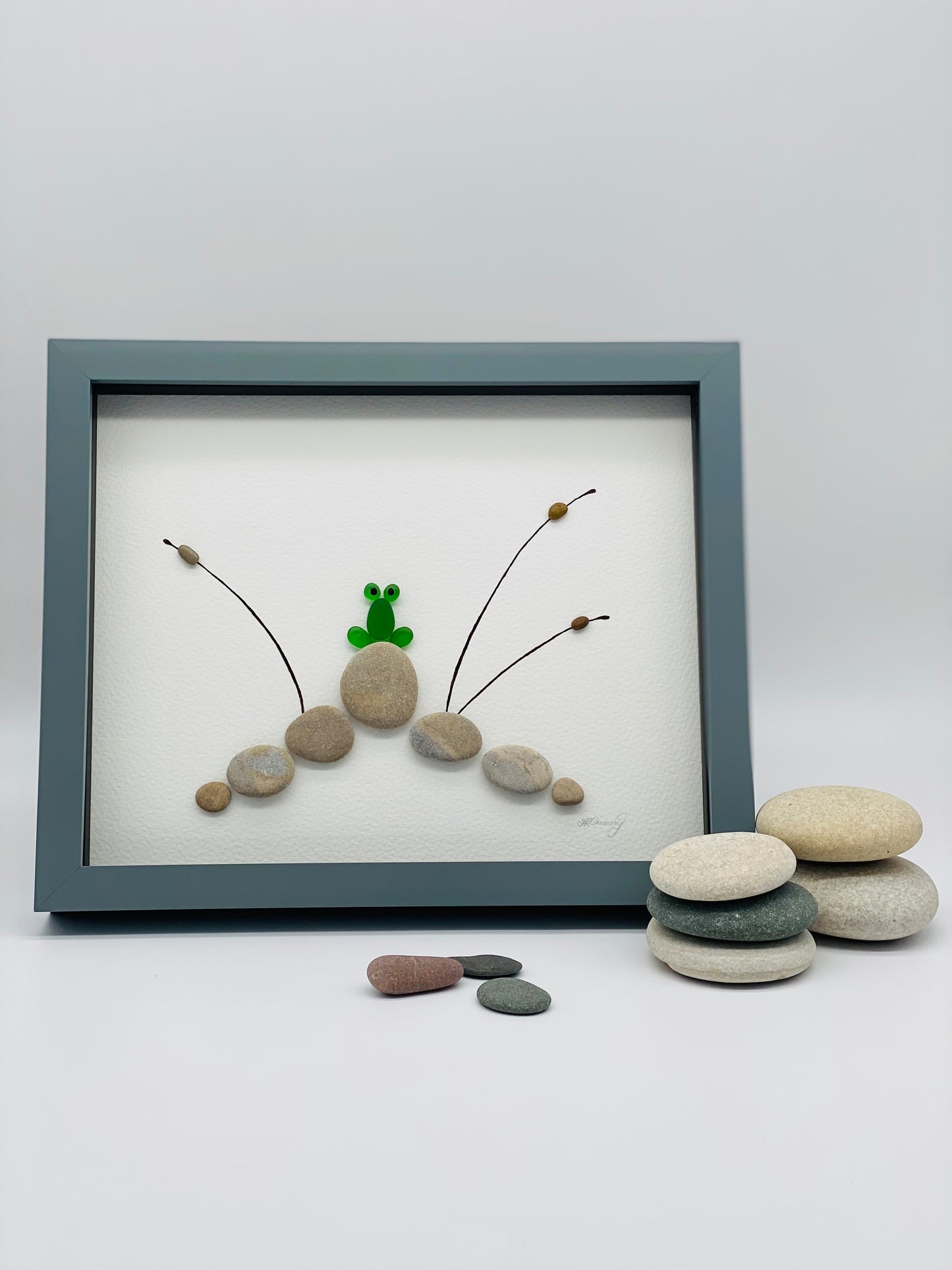 Frog In The Bulrushes