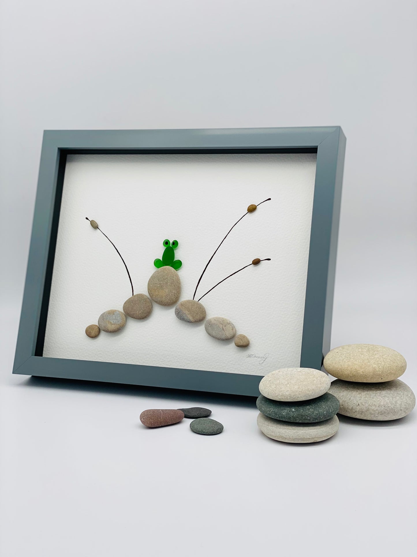 Frog In The Bulrushes