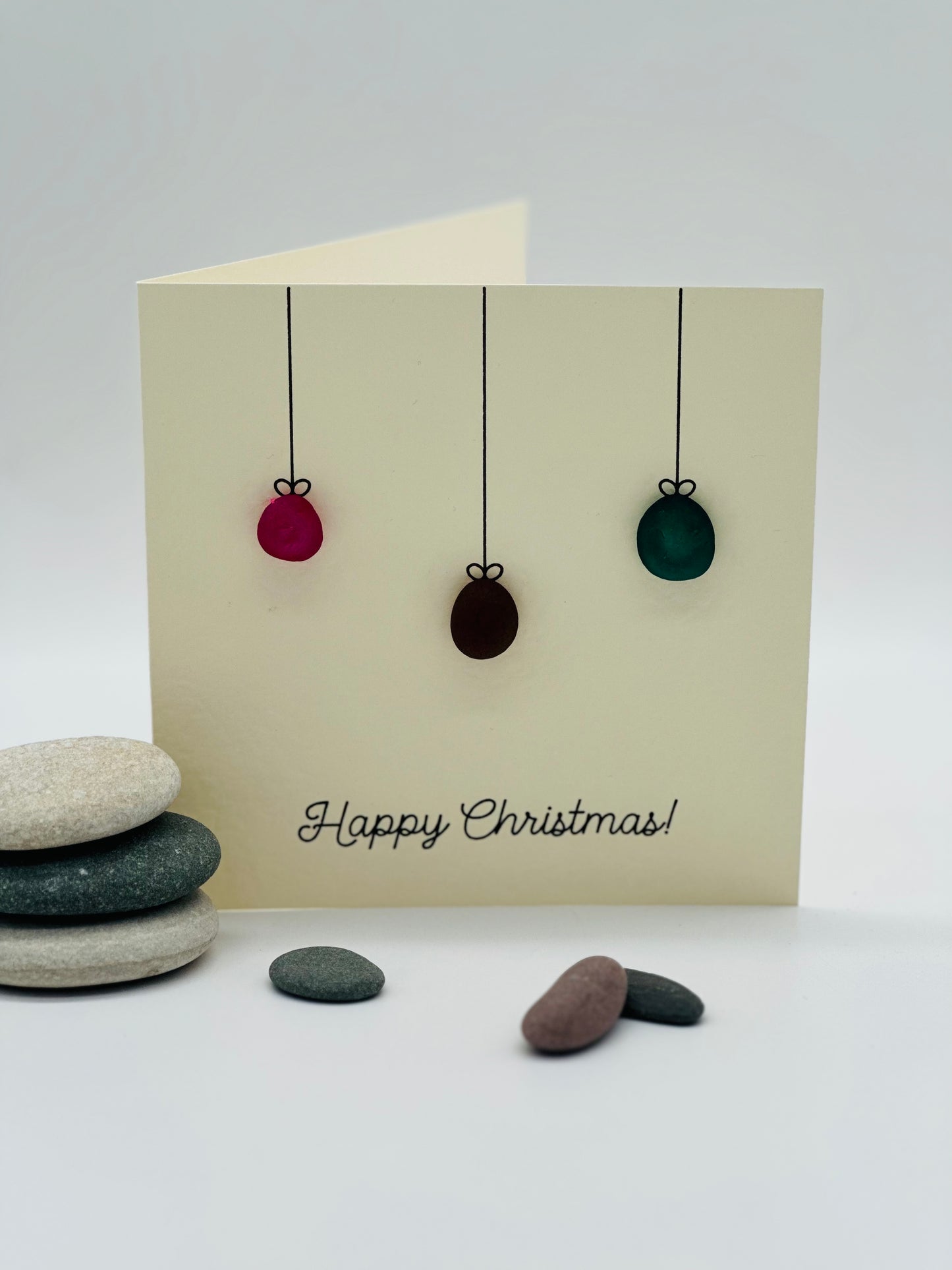 Christmas Pebble Cards